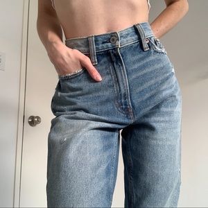 Abercrombie and Fitch Mom Jeans